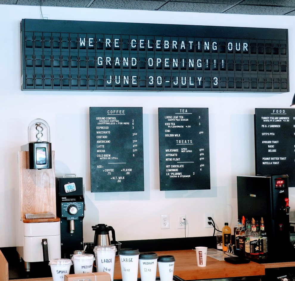 Grand opening sign