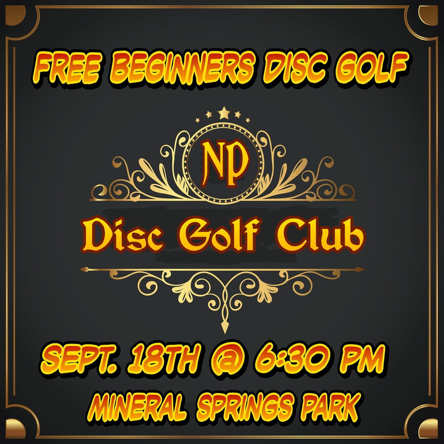 Free Begineers Disc Golf!
